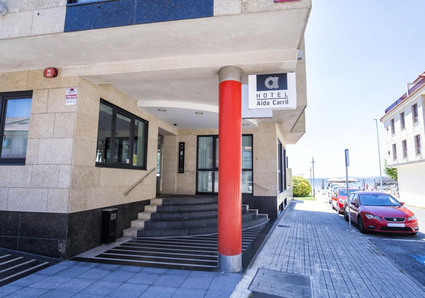 Hotel Alda Carril บิลาการ์เซีย เด อาโรว์ซา ภายนอก รูปภาพ